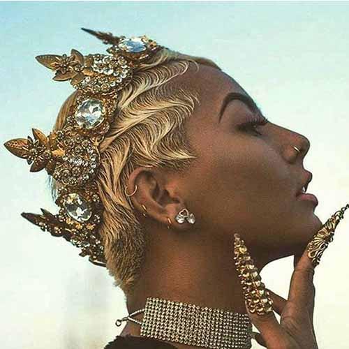 best pixie cut for black women