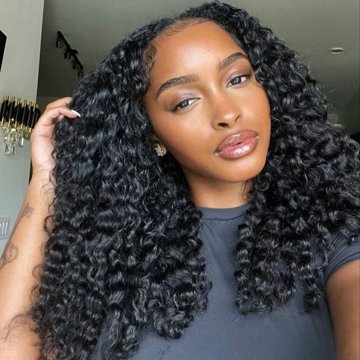 Burmese Curl Hair Bundle 10A Grade Double Draw Hair Curl 3pc for Black Women