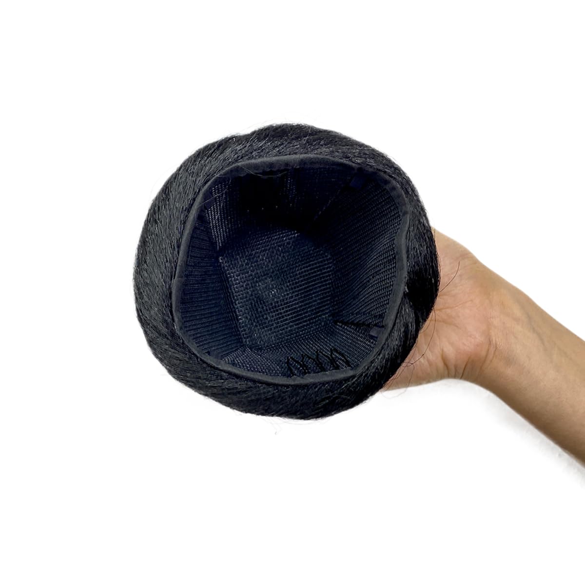 SWIRL Hair Bun Clip-in Updo Braided China Bun Chignon Hairpiece for Black Women