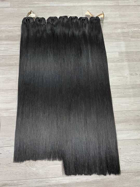 Raw Unprocessed Human Hair Straight 14A Grade Super Double Draw Hair 3pc Deal for Black Women