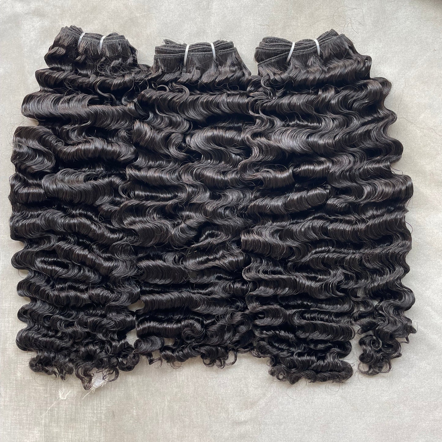 Raw Burmese Curly Unprocessed Human Hair 14A Grade 3pc Deal for Black Women