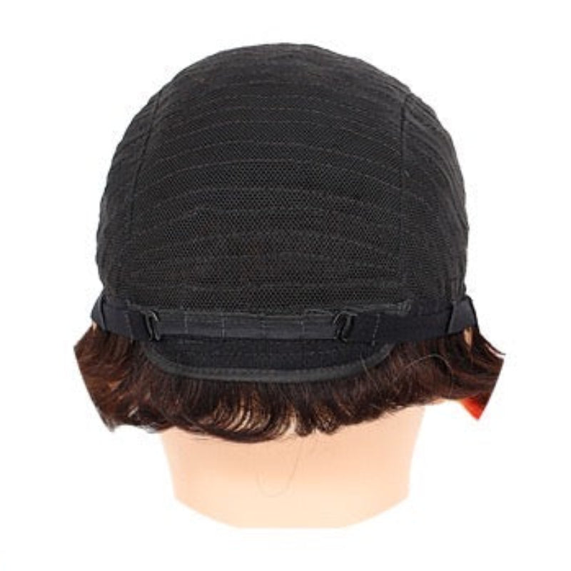 Short Pixie Cut Wig Human Hair Glueless Straight Pixie Wig Multicolor with Black Color for Black Women