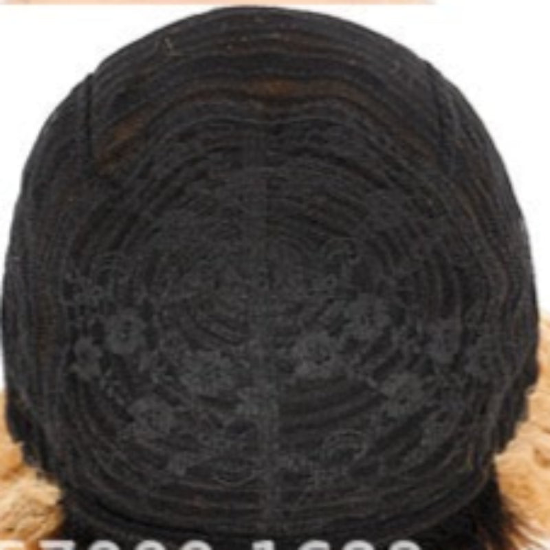 Short Deep Wave Wig Human Hair Honey Brown Wear And Go Curly Bob Wigs