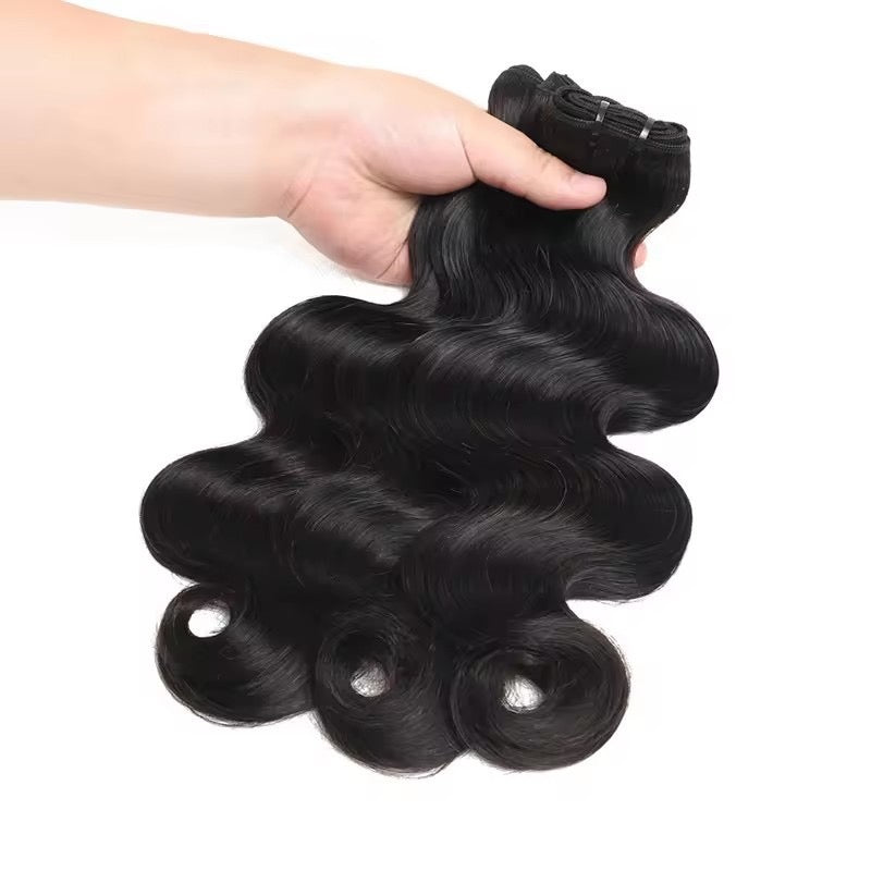Raw Unprocessed Human Hair Body Wave 14A Grade Super Double Draw Hair 3pc Deal for Black Women
