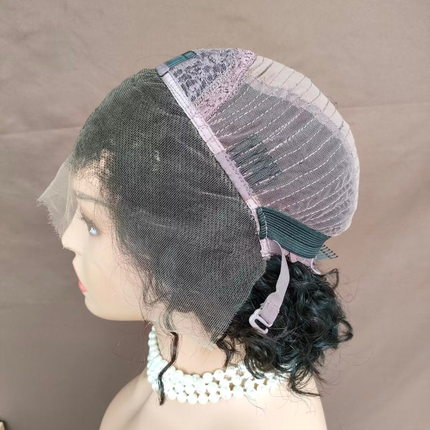 Best Pixie Cut Wigs for African American Human Hair Lace frontal Black Color