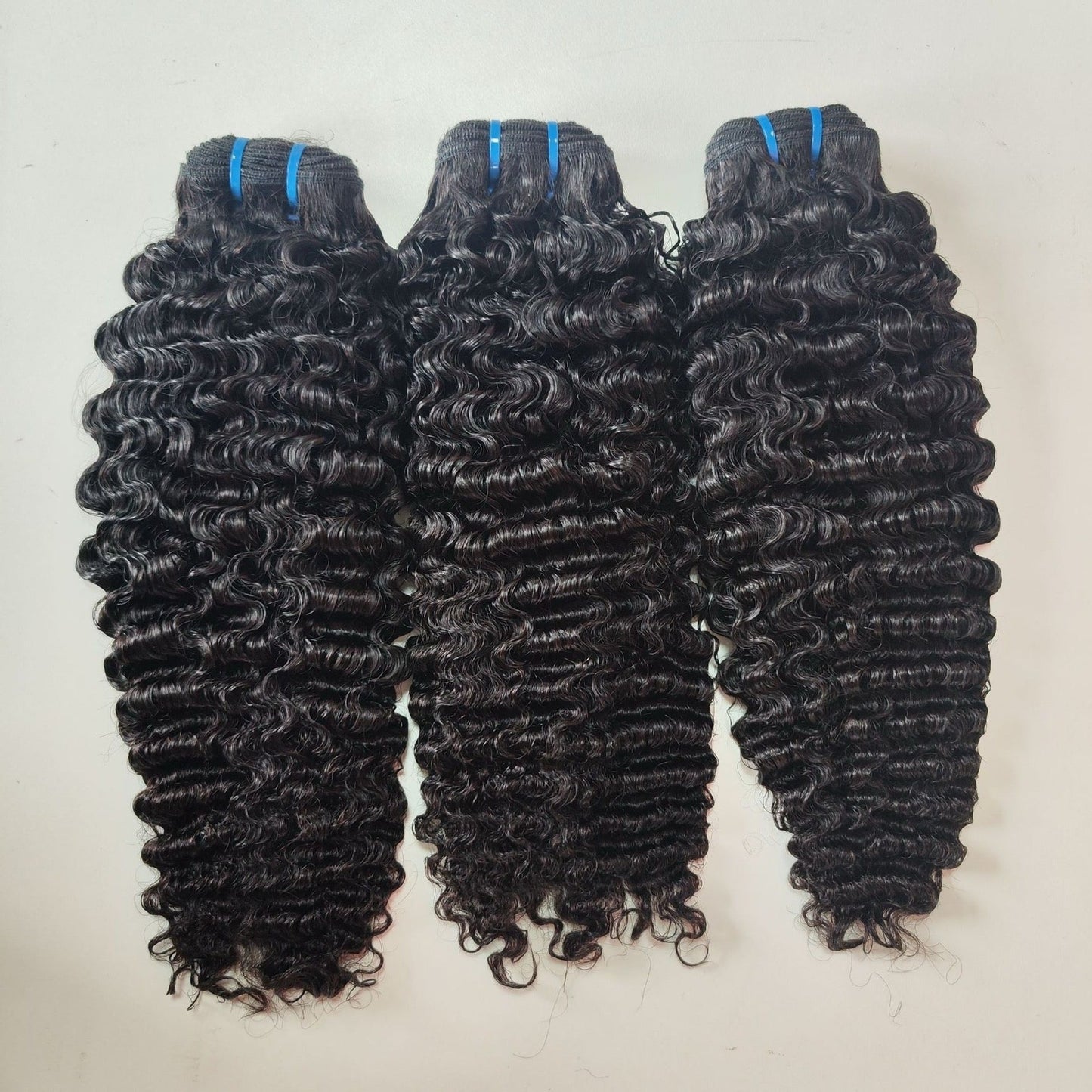 Burmese Curl Hair Bundle 10A Grade Double Draw Hair Curl 3pc for Black Women