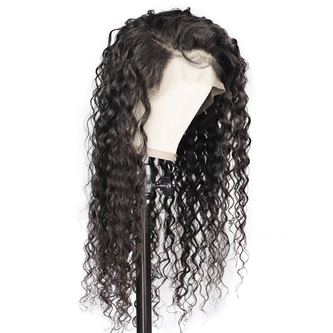 5x5 Lace Closure Wig Water Wave Human Hair 150% Density for Black Women