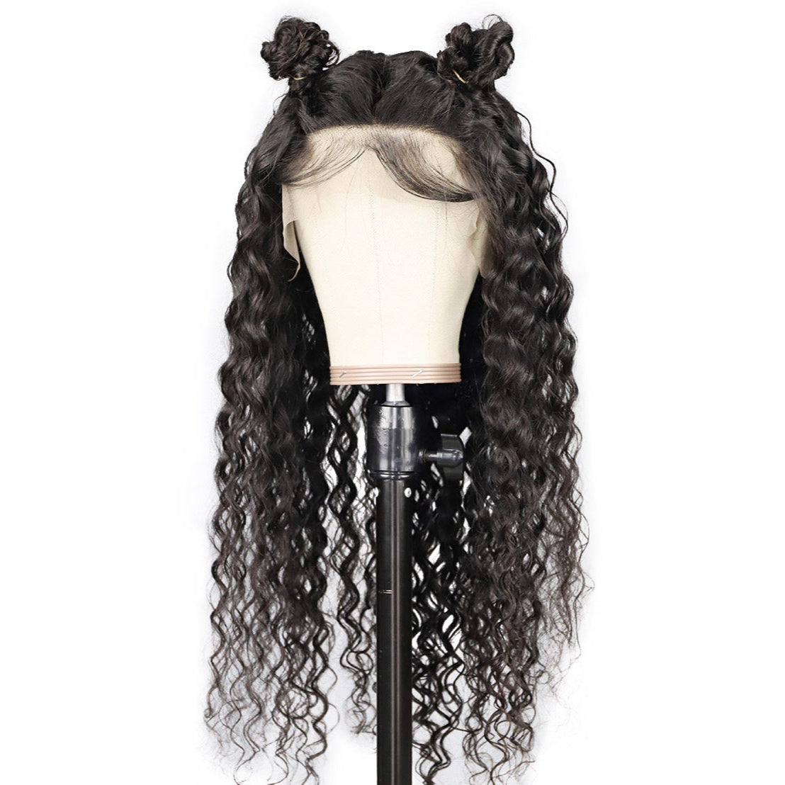 5x5 Lace Closure Wig Water Wave Human Hair 150% Density for Black Women