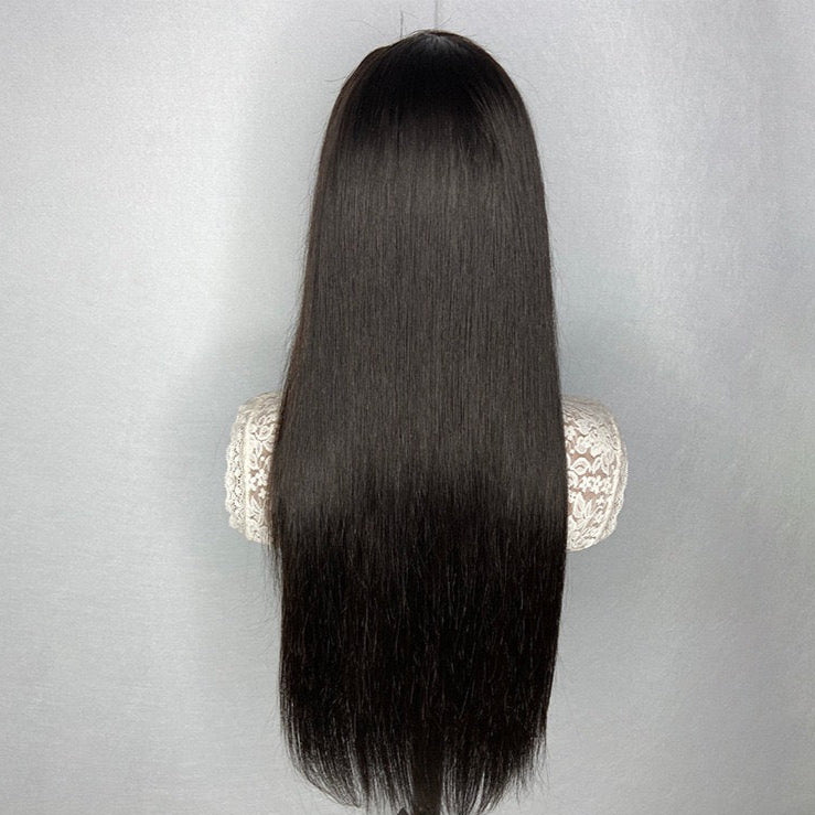 5x5 Lace Closure Wig Human Hair Straight 150% Density for Black Women