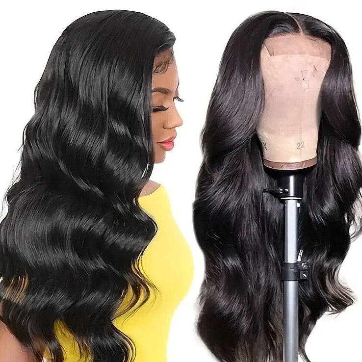 5x5 Lace Closure Wig Human Hair Body Wave 150% Density for Black Women