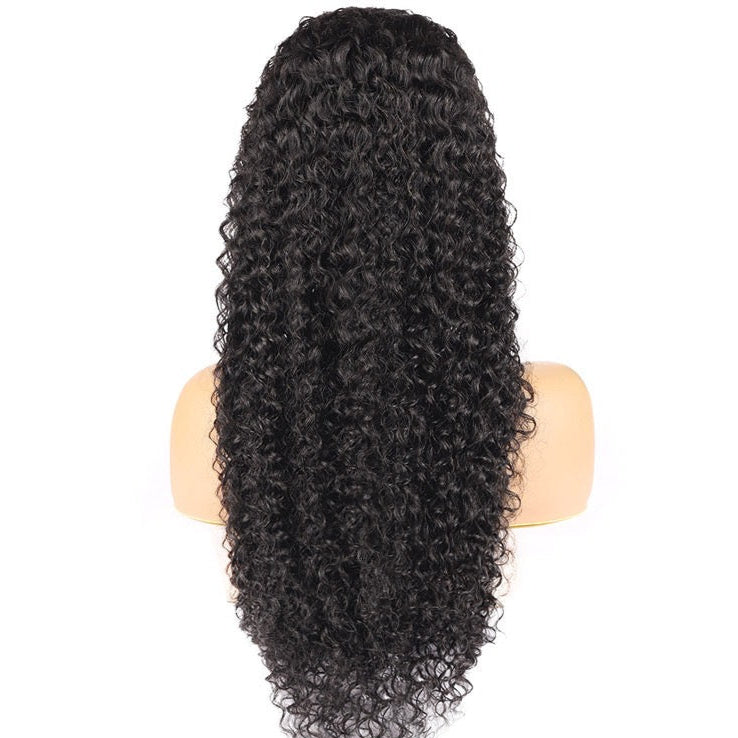 4x4 Lace Closure Wig Curly Human Hair 150% Density for Black Women