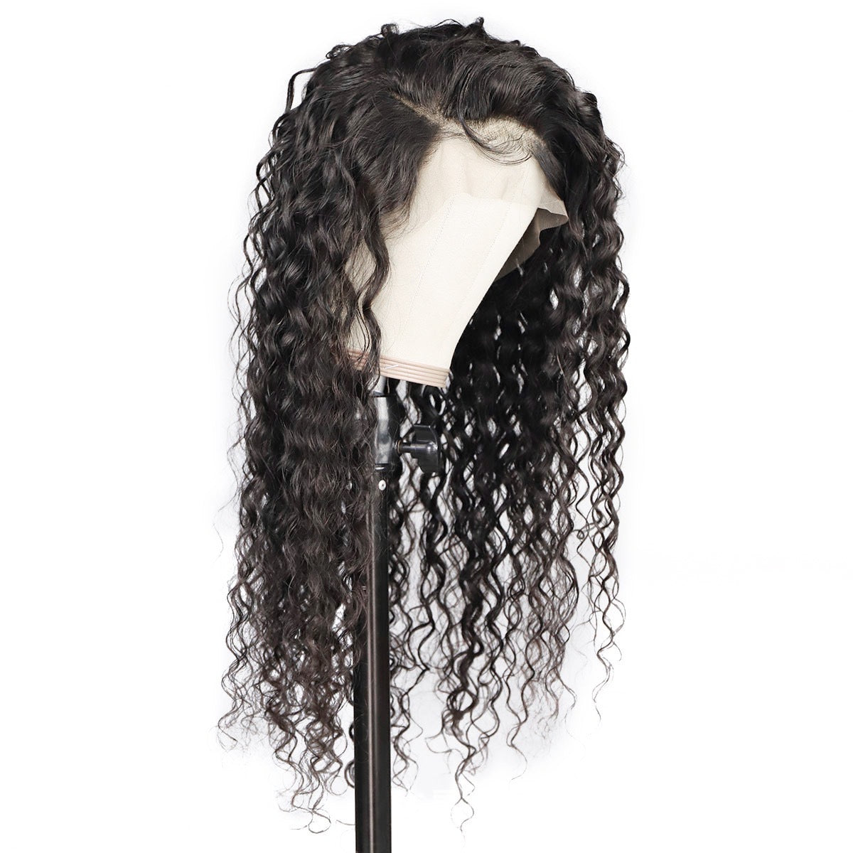 4x4 Lace Closure Wig Water Wave Human Hair 150% Density for Black Women