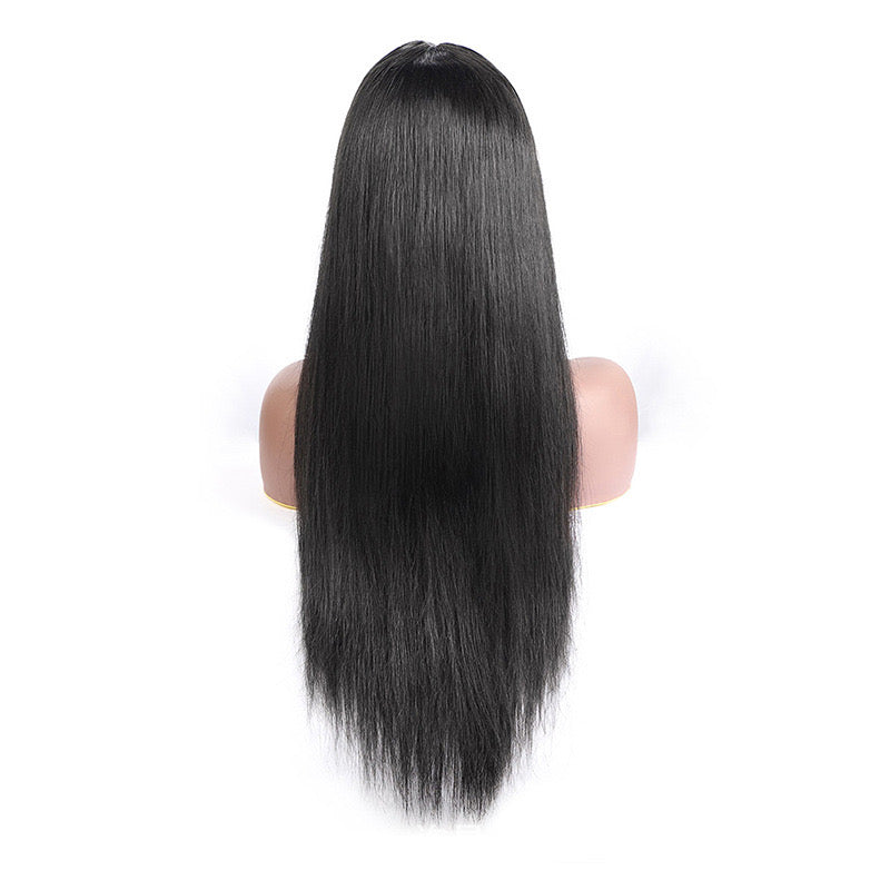 6x6 Lace Closure Wig Human Hair Straight 150% Density for Black Women
