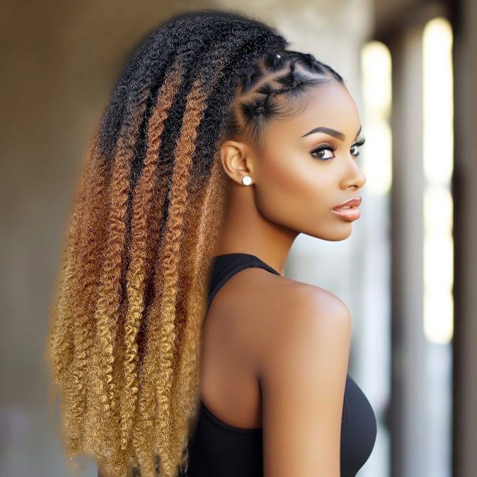 How Can You Do Ponytail With Jamaican Bounce Hair How Can You Do Ponytail With Jamaican Bounce Hair
