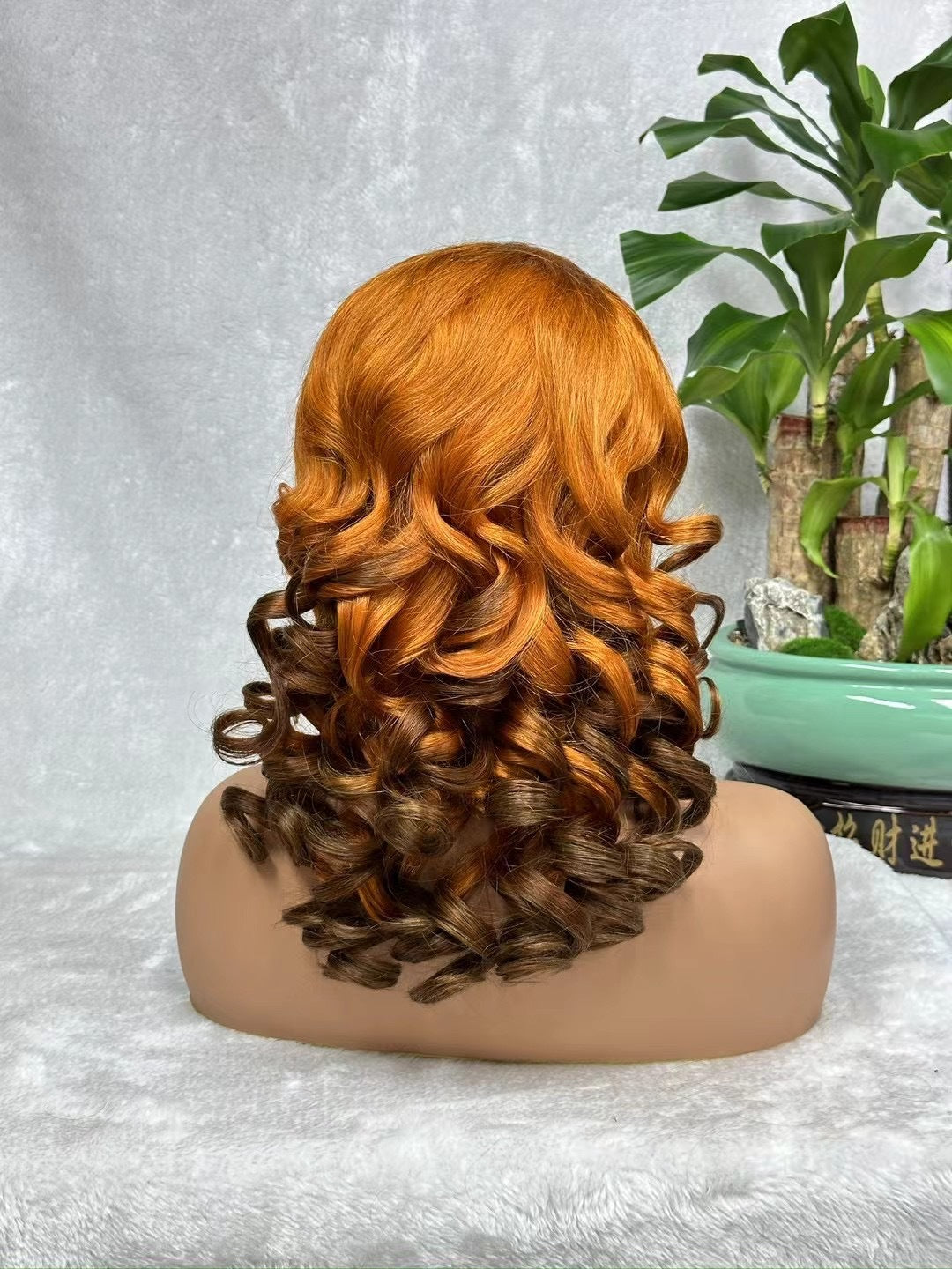 Double Draw Lace Frontal Loose Wave Wig 18inch 300% Density for Black Women