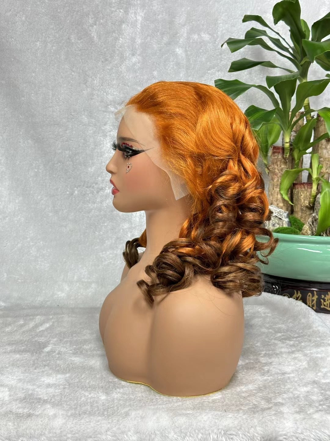 Double Draw Lace Frontal Loose Wave Wig 18inch 300% Density for Black Women