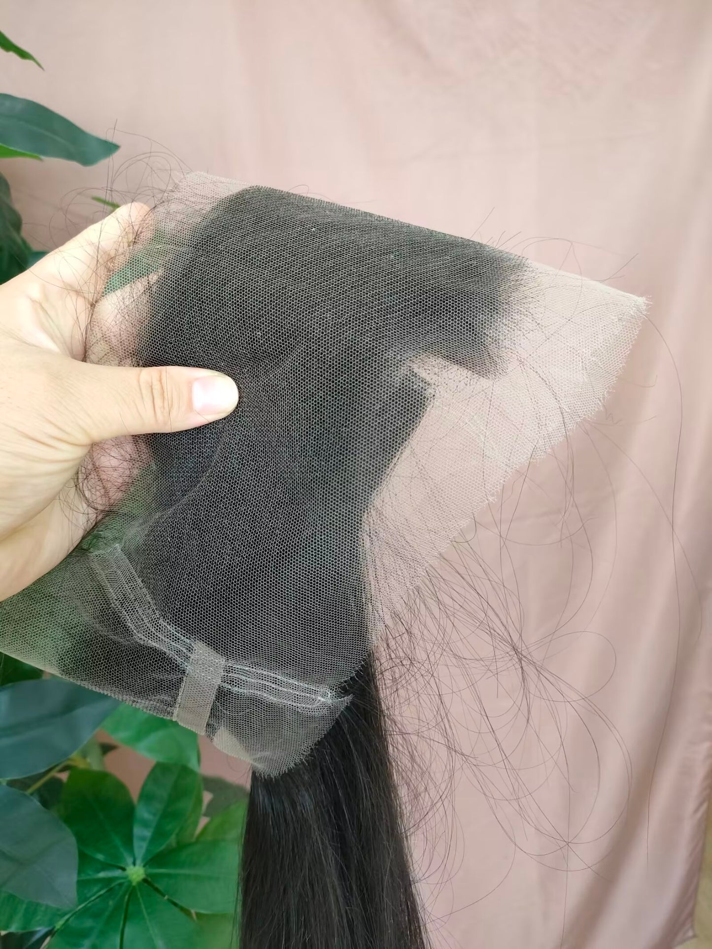 HD 360 Lace Frontal Straight Transparent Lace Frontal Human Hair