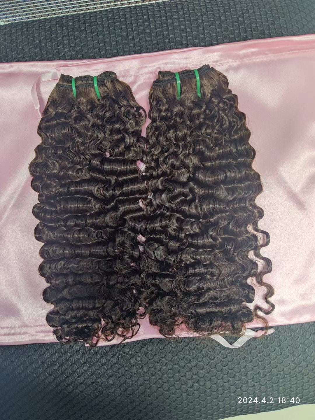#4 Burmese Curl Hair Super Double Draw Hair SDD Curly for Black Women
