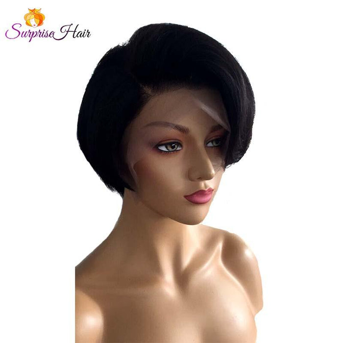 full lace pixie cut wig for black women 