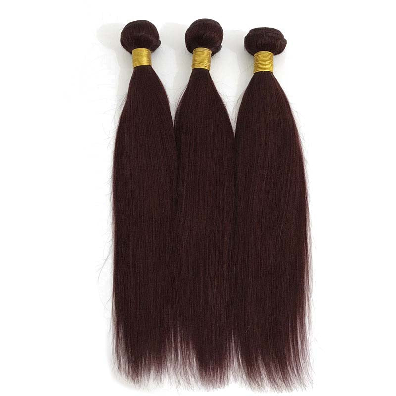 #99J straight human hair bundles for Black Women