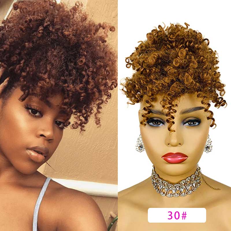 high Puff With Bangs