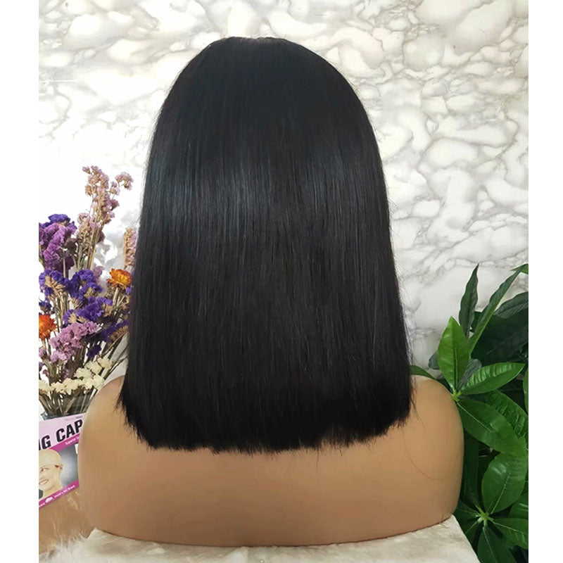4x4 lace closure human hair bob wig