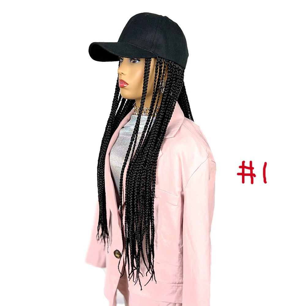 box Braided Hat Wig