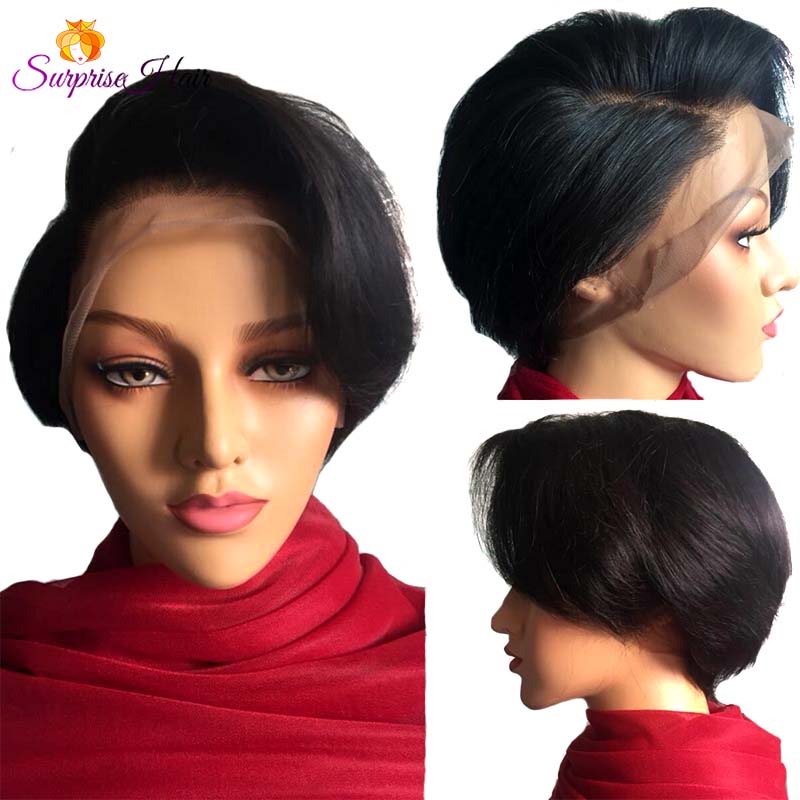new pixie cut wig lace frontal