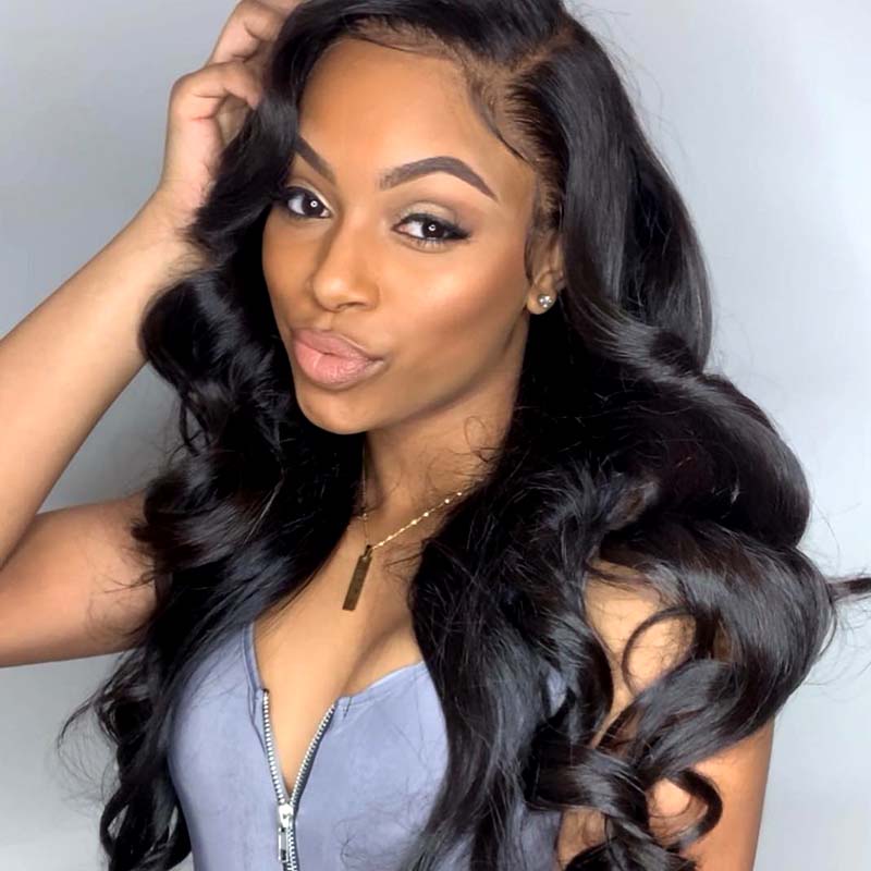 peruvian loose wave with closure