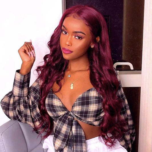 99J color body wave human hair bundles