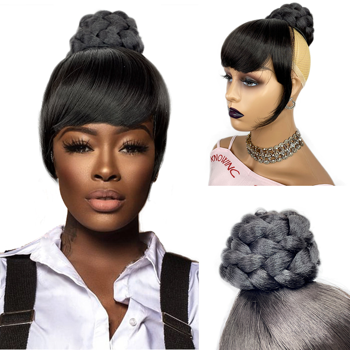 Black-Twisted-Bun-_-Bang-2pcs-LH31-2