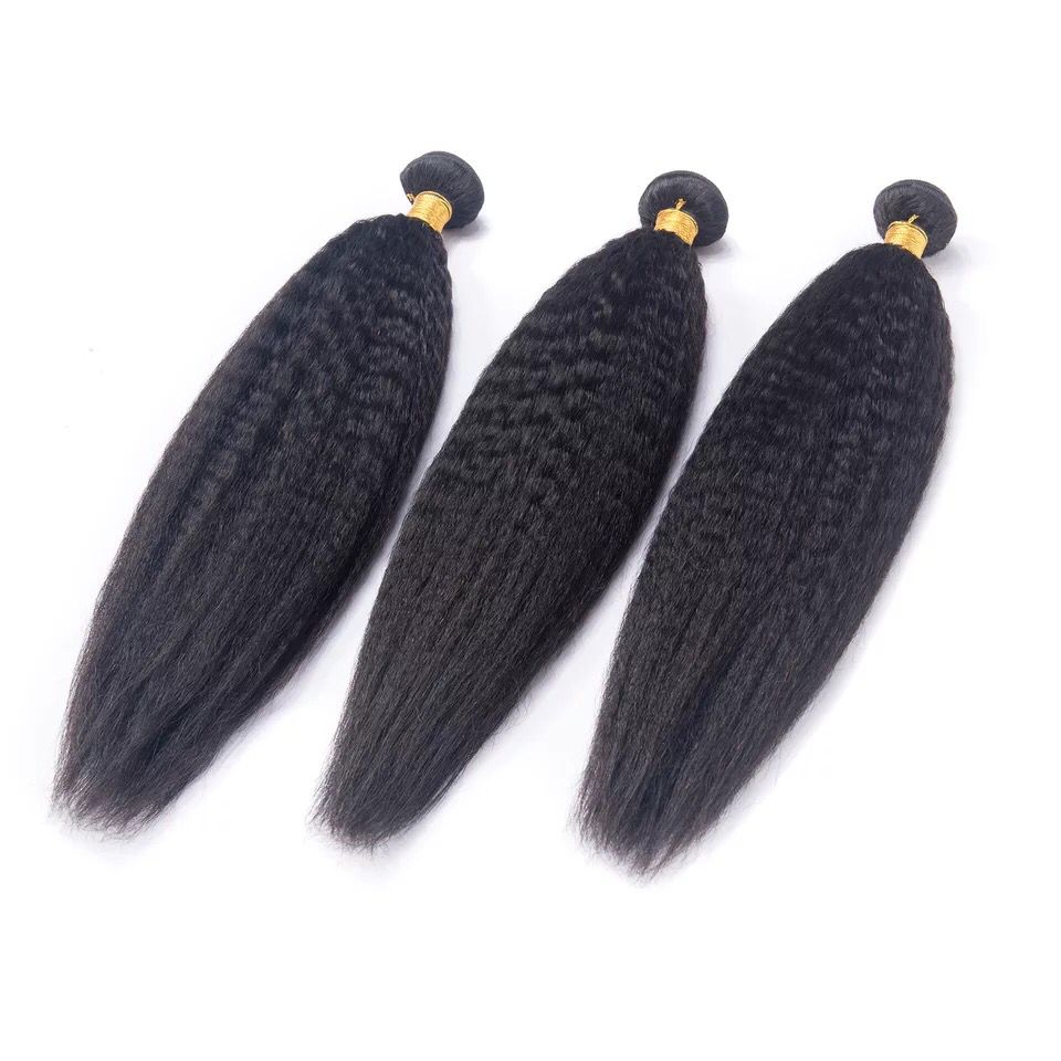 brazilian kinky straight hair weave