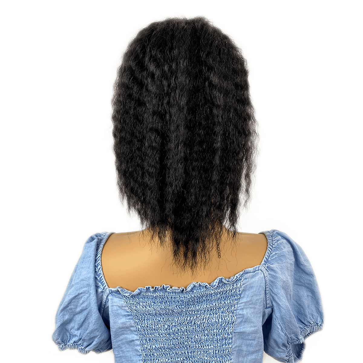 BLACK Hat Wig Black Hair with Hat Black Baseball Cap with Hair for Black Women