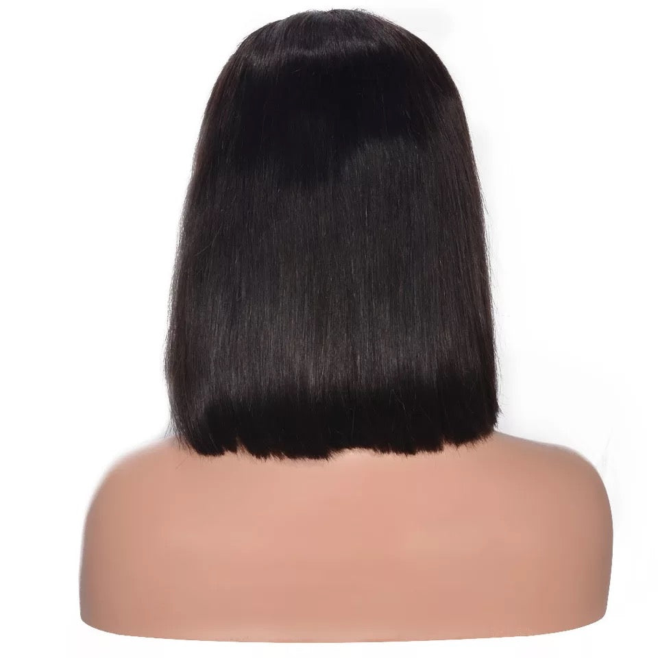 middle part bob wig