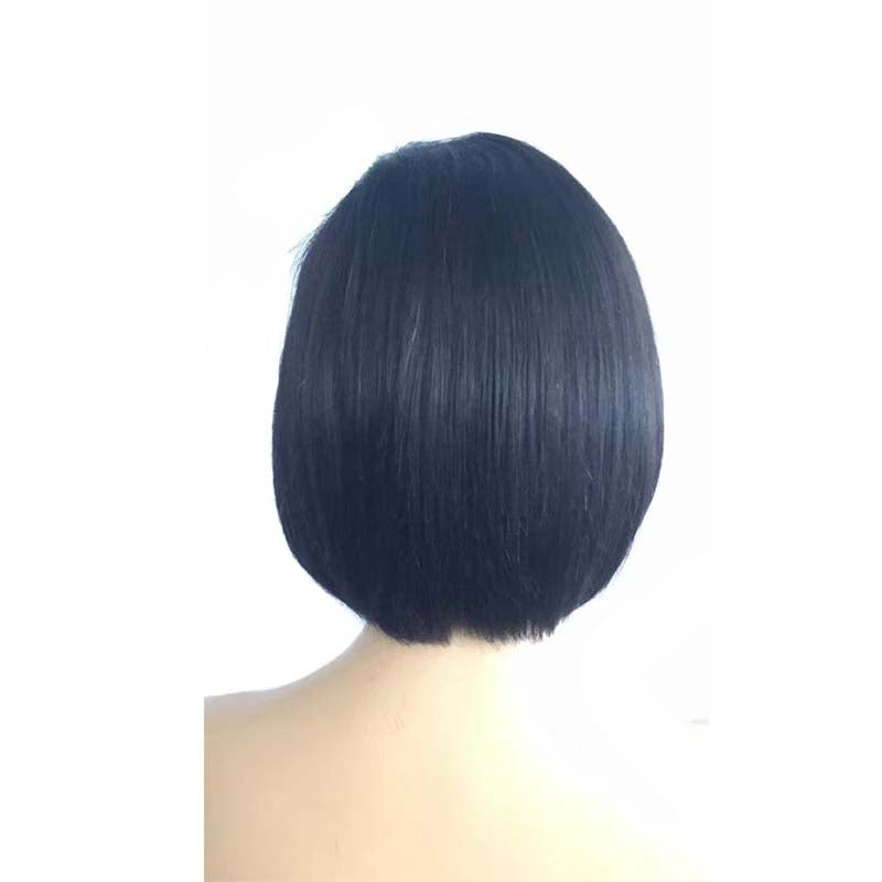 bob pixie cut human hair lace wig for black women