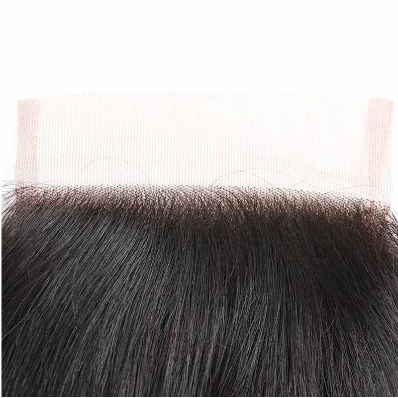 Free Part Body Wave Lace Closures Human Hair 4x4