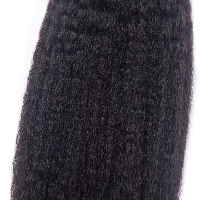 Brazilian kinky straight hair 3bundles