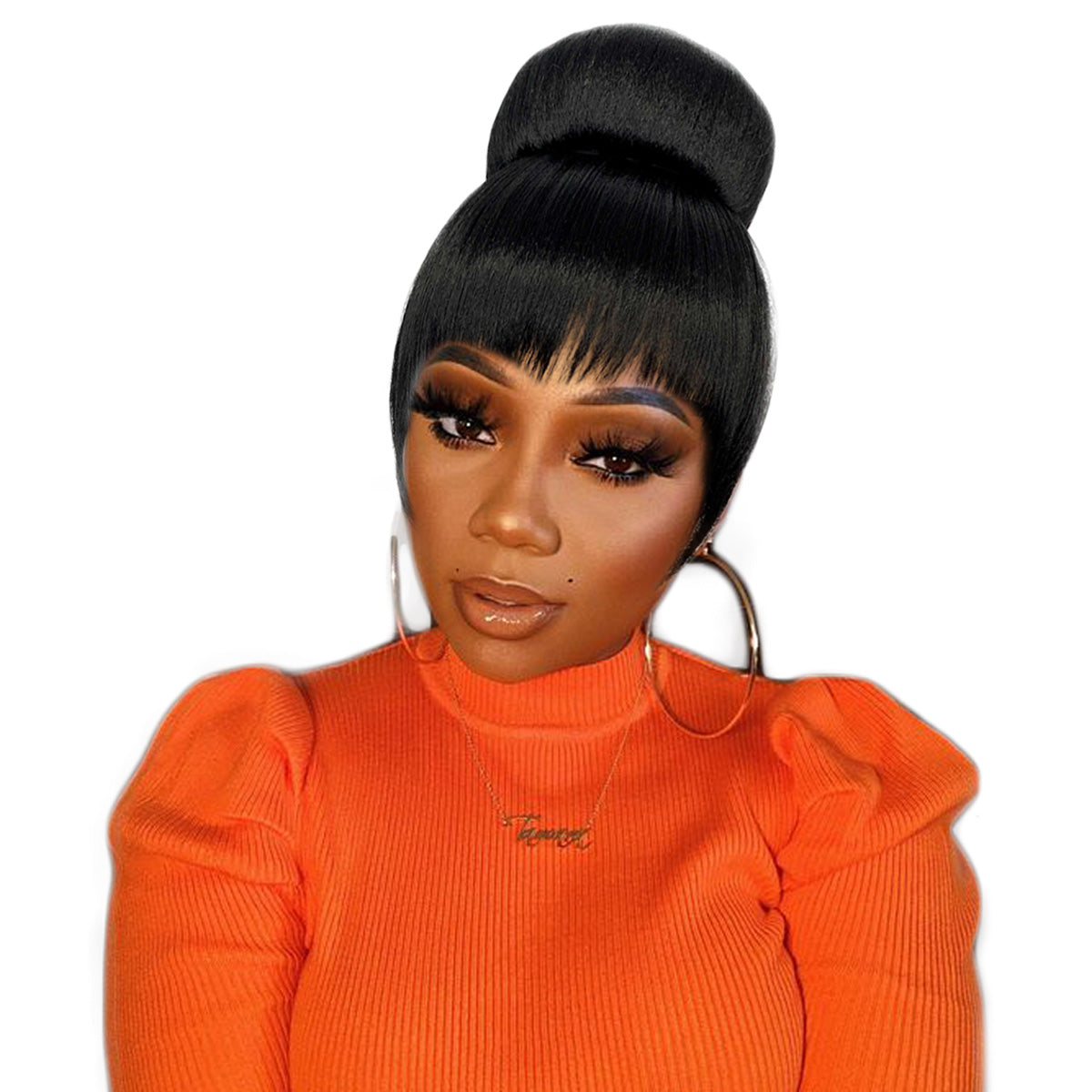 Hair Bun and Bang Set 2pcs