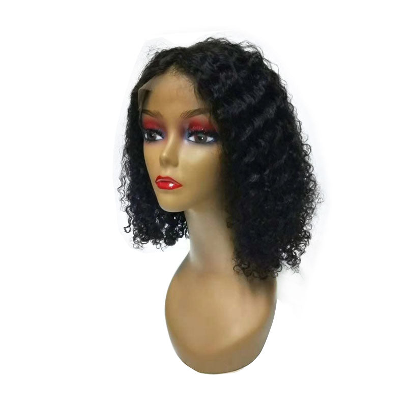 curly bob lace wig