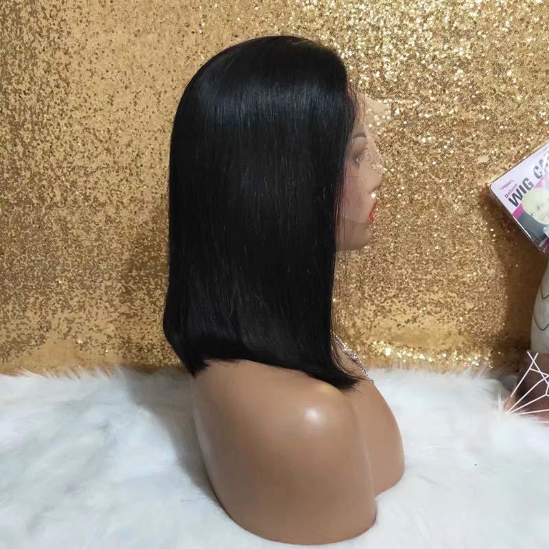 virgin hair bob lace wig