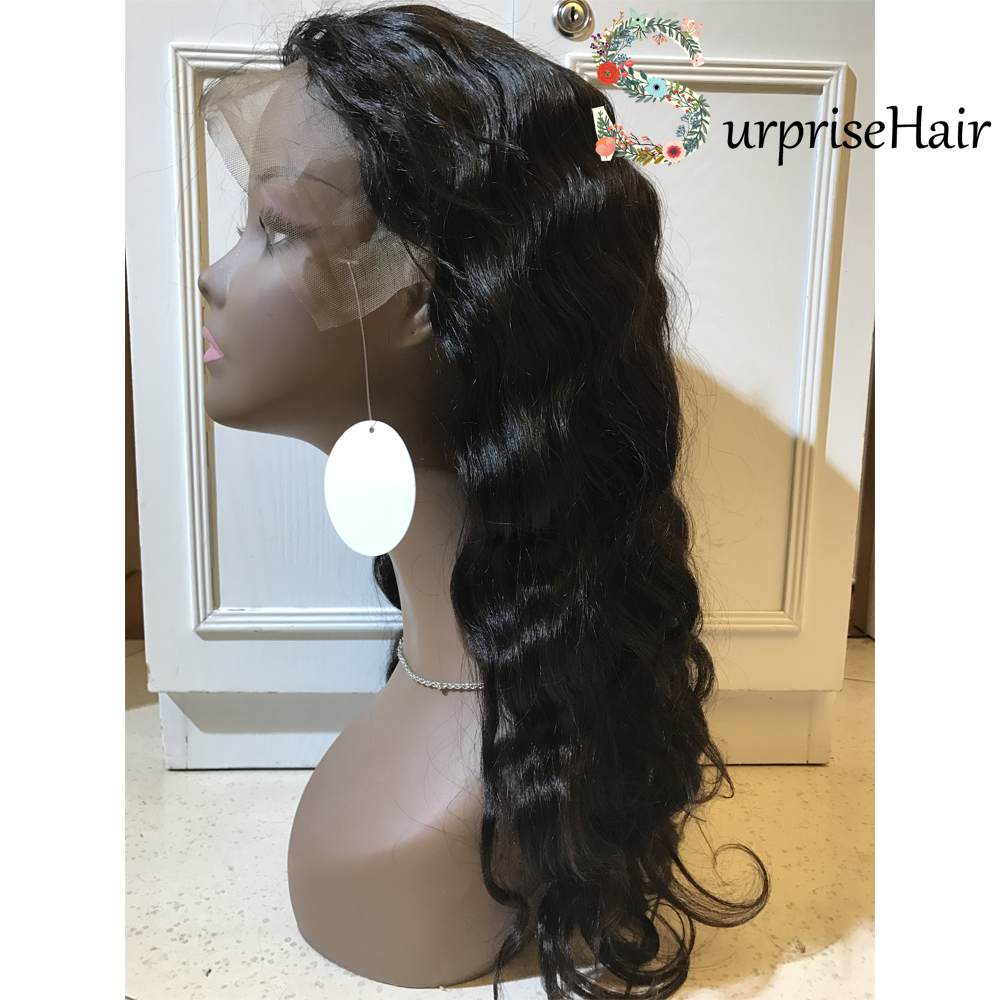 body wave lace front wig