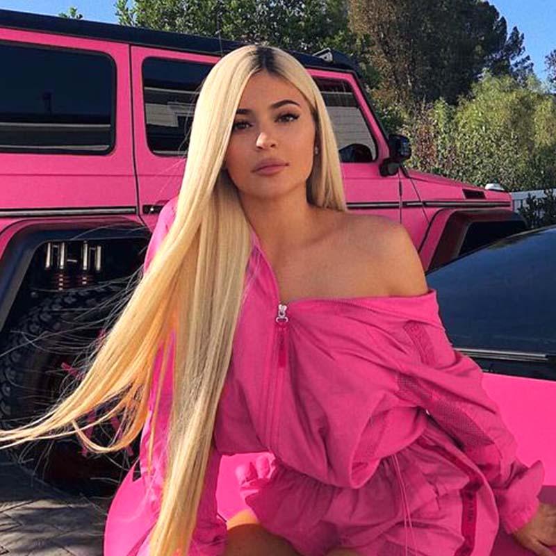 Ombre blonde human hair bundle T1B613 Straight Virgin Hair 3pc