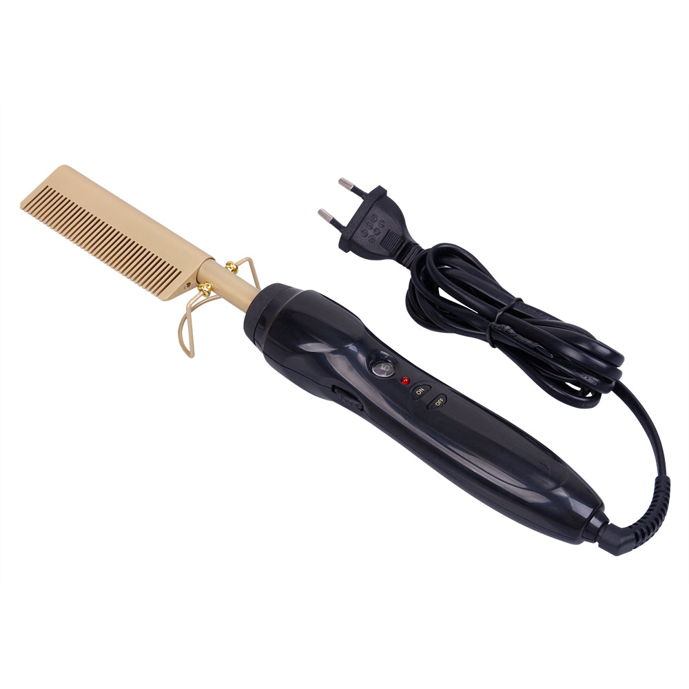 Golden Electric Comb Hot
