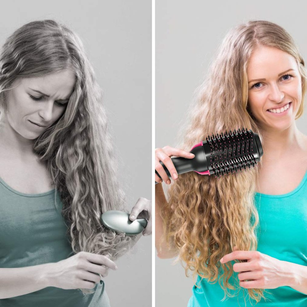 Electric Hair Straighter Multifunction Comb Hair Dryer Surprisehair