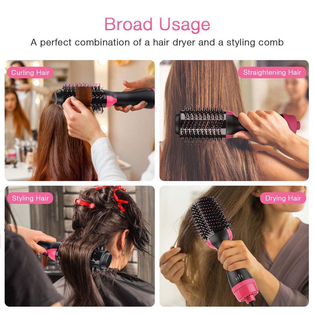 Electric Hair Straighter Multifunction Comb Hair Dryer Surprisehair