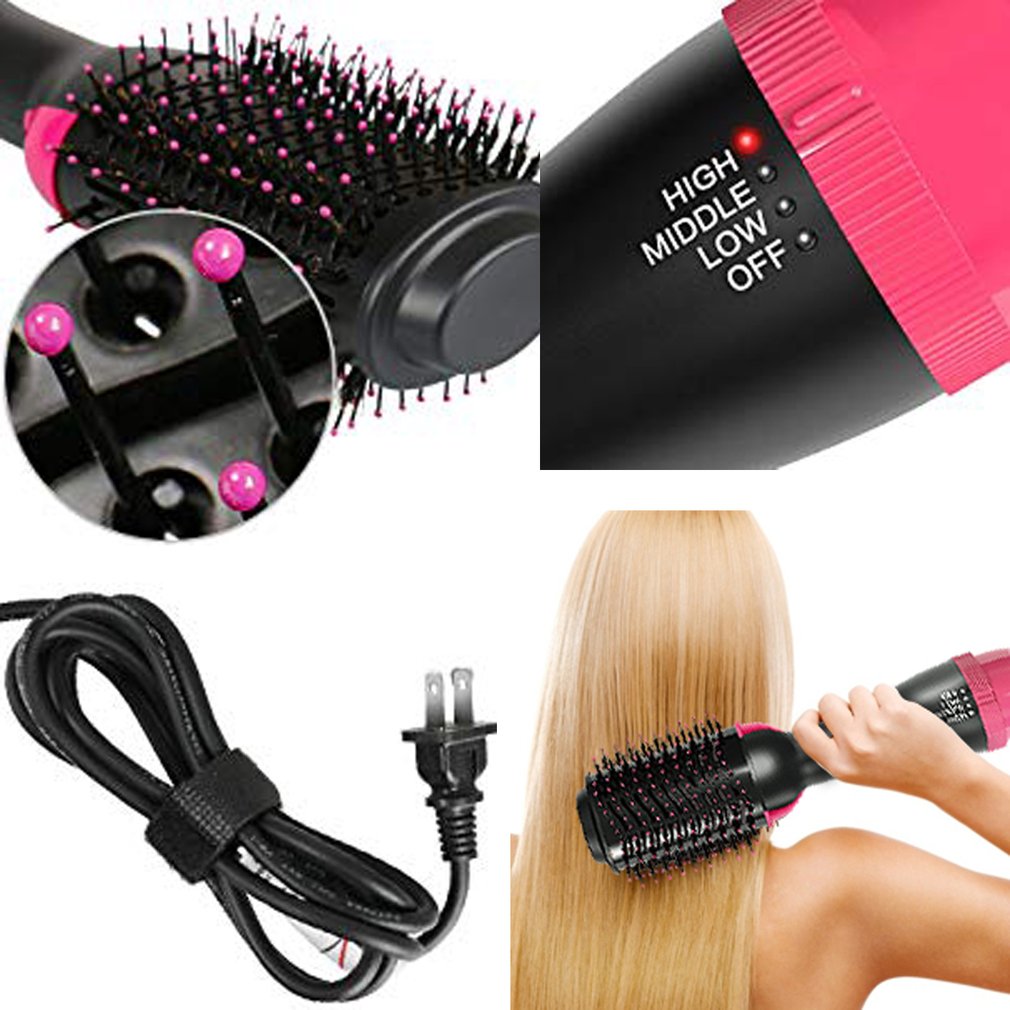 Electric Hair Straighter Multifunction Comb Hair Dryer Surprisehair