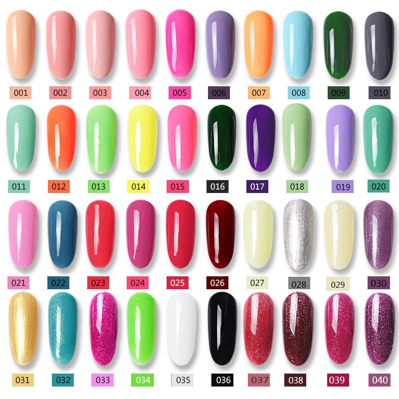 UV Gel Varnish Nail Polish Set For Manicure Gellak Semi Permanent Hybrid Nail Art