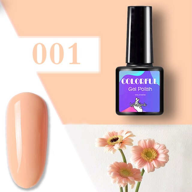 UV Gel Varnish Nail Polish Set For Manicure Gellak Semi Permanent Hybrid Nail Art