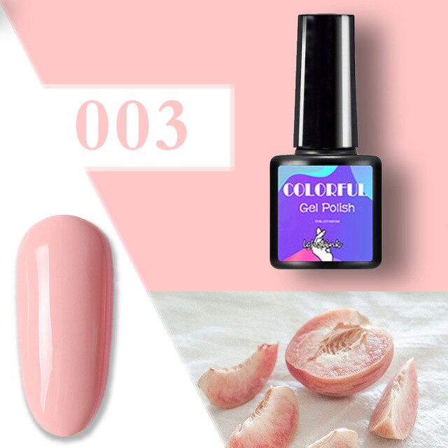 UV Gel Varnish Nail Polish Set For Manicure Gellak Semi Permanent Hybrid Nail Art