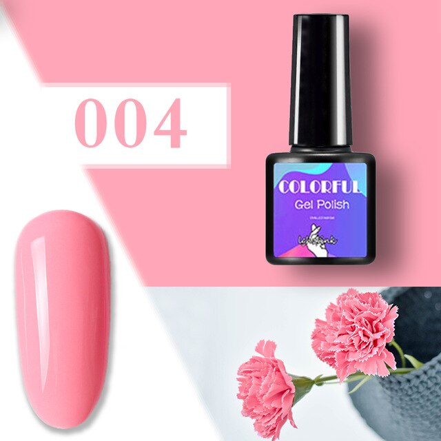 UV Gel Varnish Nail Polish Set For Manicure Gellak Semi Permanent Hybrid Nail Art